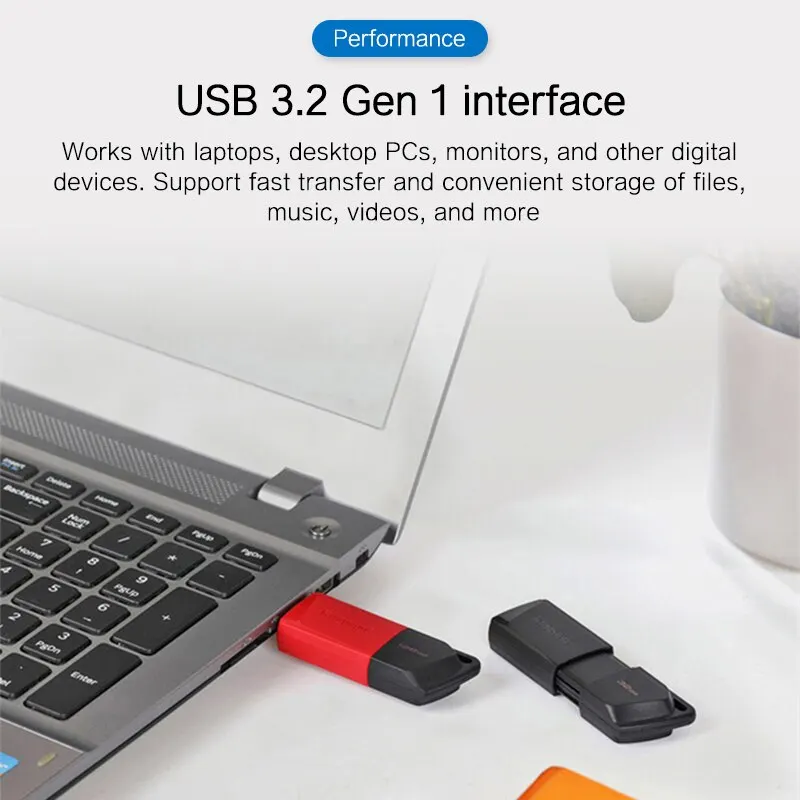 thumbnail image 5 of Memoria USB Kingston Pen Drive DTXM Pendrive 32 GB 64 GB 128 GB 256 GB CLE USB 3.2 Disco Flash Mini Key Memory Stick 3.0 Unidades, 5 of 5
