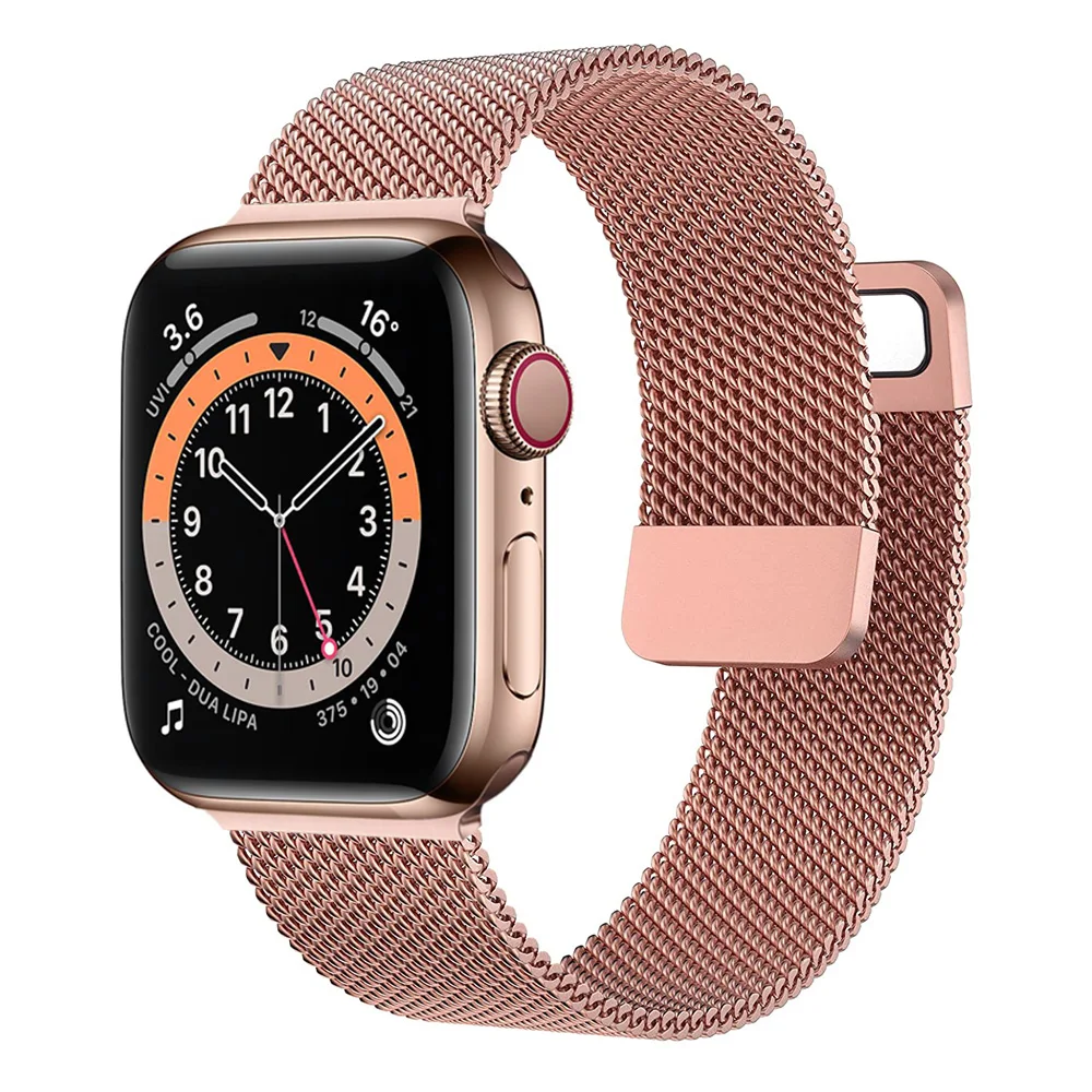 ตัวเลือกสินค้า สายรัดข้อมือแม่เหล็กสำหรับ Apple Watch ทุกรุ่น