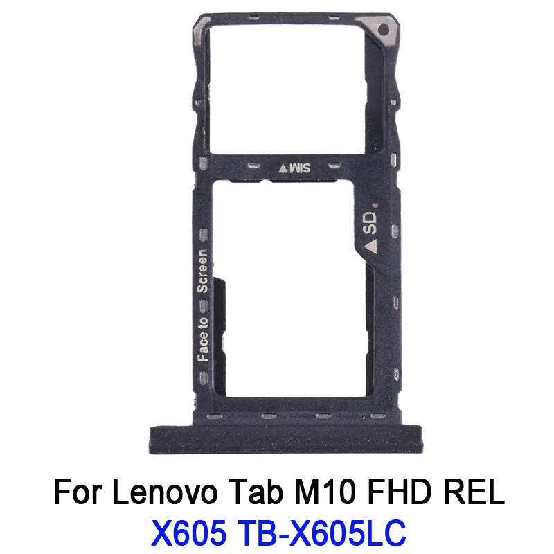 

SIM Card Tray + Micro SD Card Tray For Lenovo Tab M10 FHD REL TB-X605LC