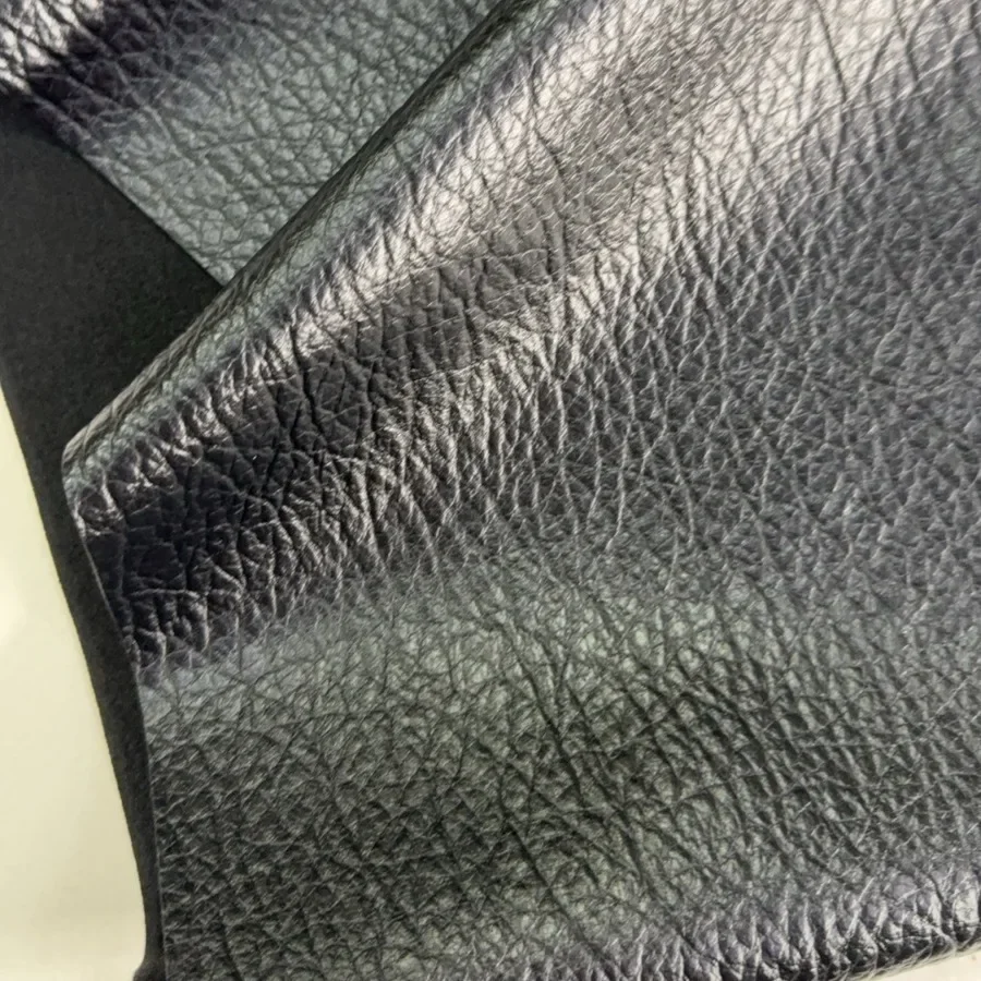 Eco-Friendly 1.0mm Flocking Base Cloth Crocodile Pattern Woven Texture PVC Leather for Clothing Accessories And Children's Wear