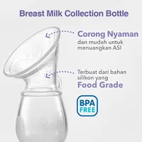 Dr.isla Baby Feeding Manual Breast Pump Partner Breast Collector Automatic Correction Breast Milk Silicone Pumps BPA Free 2