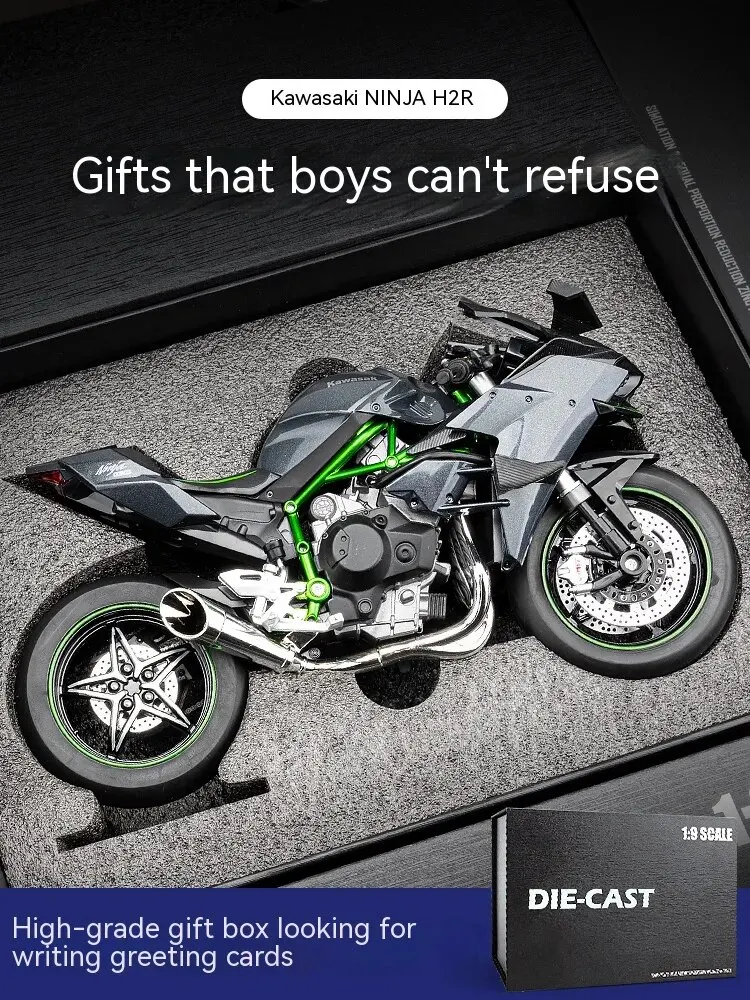 Collectible Ninja H2R Motorcycle Model