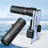 2000x24 HD Monocular Telescope Mini Portable Mobile Phone Telescope with Holder Outdoor Camping Hunting Birdwatching Telescopes 1