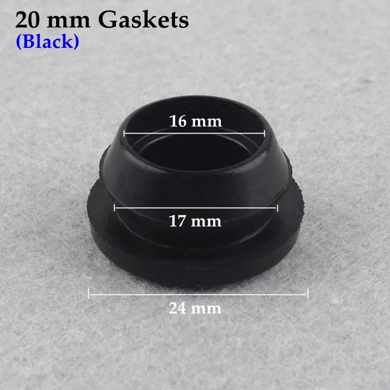 20mm Black Gaskets
