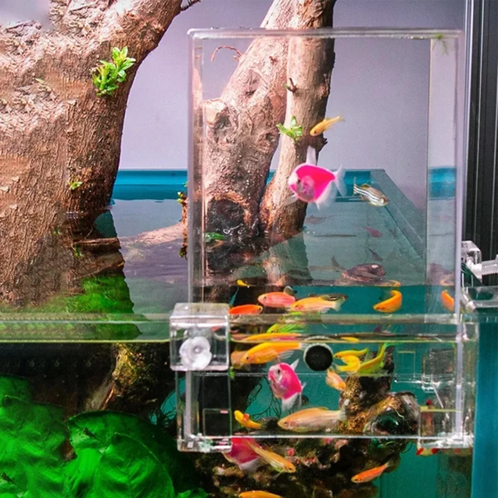 Clear Aerial Aquarium Extender Universal Fish Tank Decorative Accessories For Home