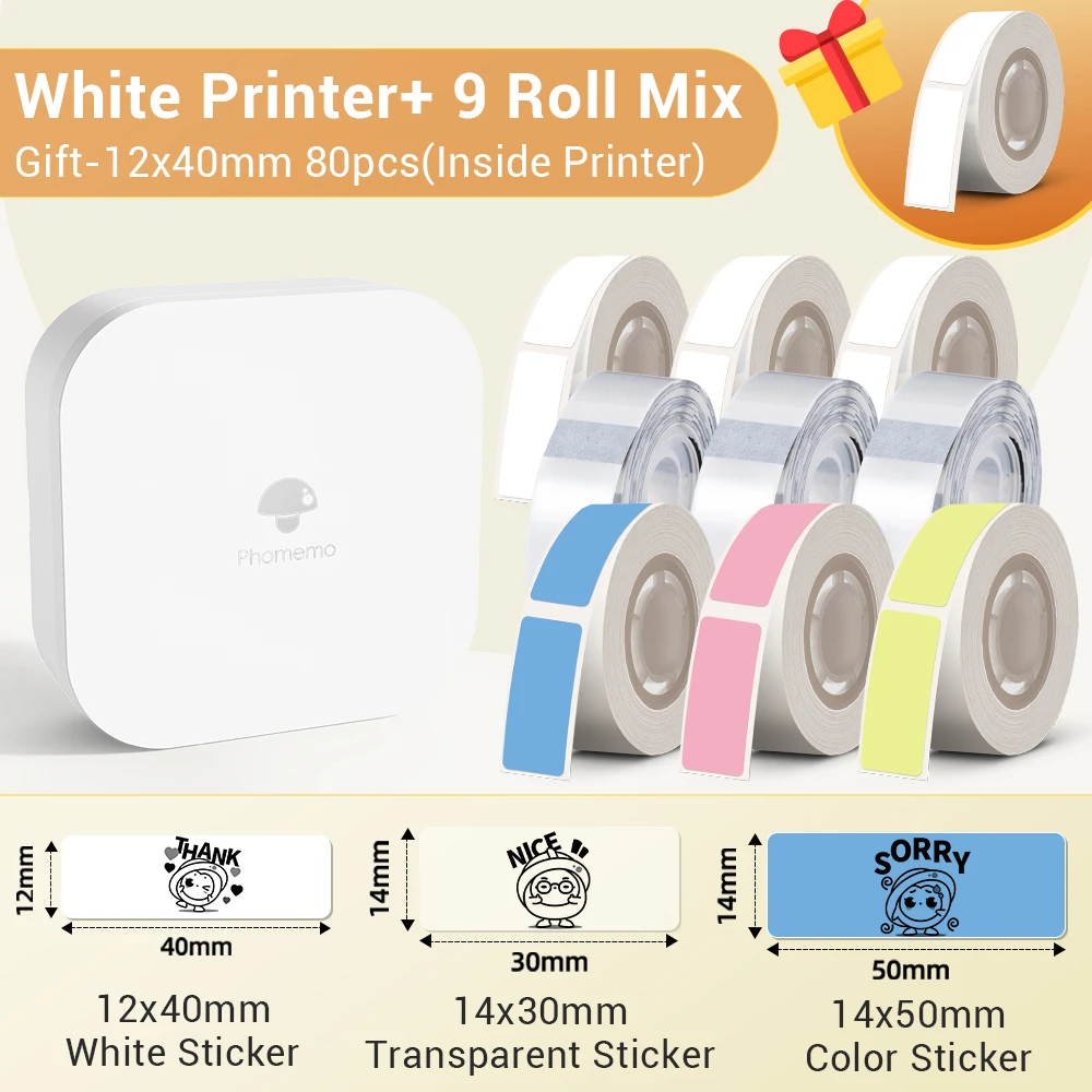 Phomemo Thermal Printer Paper, Printer Paper School