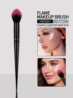 Professional Face Makeup Highlighter Blending Brush Long Handle Blush Brush Concealer Brush Beauty Makeup Tools