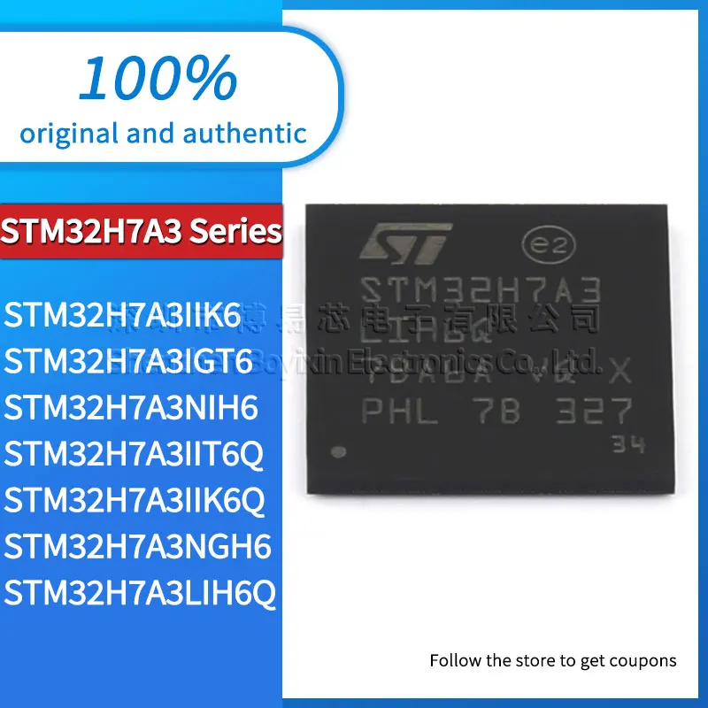 

Оригинальный микроконтроллер STM32H7A3IIK6 STM32H7A3IGT6 STM32H7A3NIH6 STM32H7A3IIT6Q STM32H7A3IIK6Q STM32H7A3NGH6 STM32H7A3LIH6Q IC
