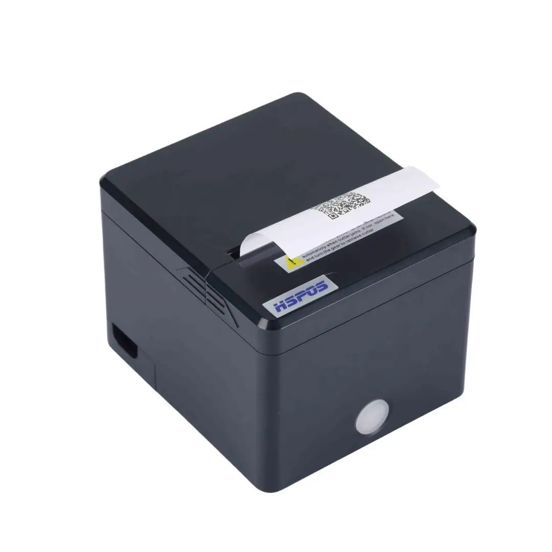 

80mm Thermal Receipt Printer with Auto Cutter Mini Desktop USB POS Printer Support Logo Download and Print