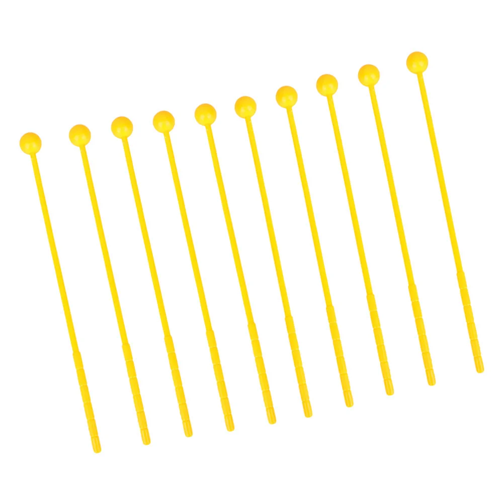 12 Pcs Drum Kit Hammer Stick Child Sticks Mallets Plastic Kids Early Education Drum Kitsticks Handheld drum sticks