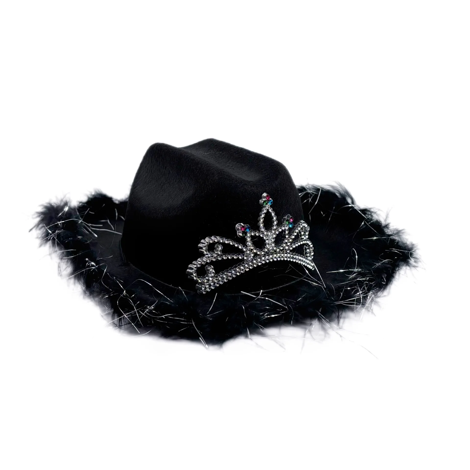 Children's Classic Tiara Cowboy Hat for Adventures and Holidays