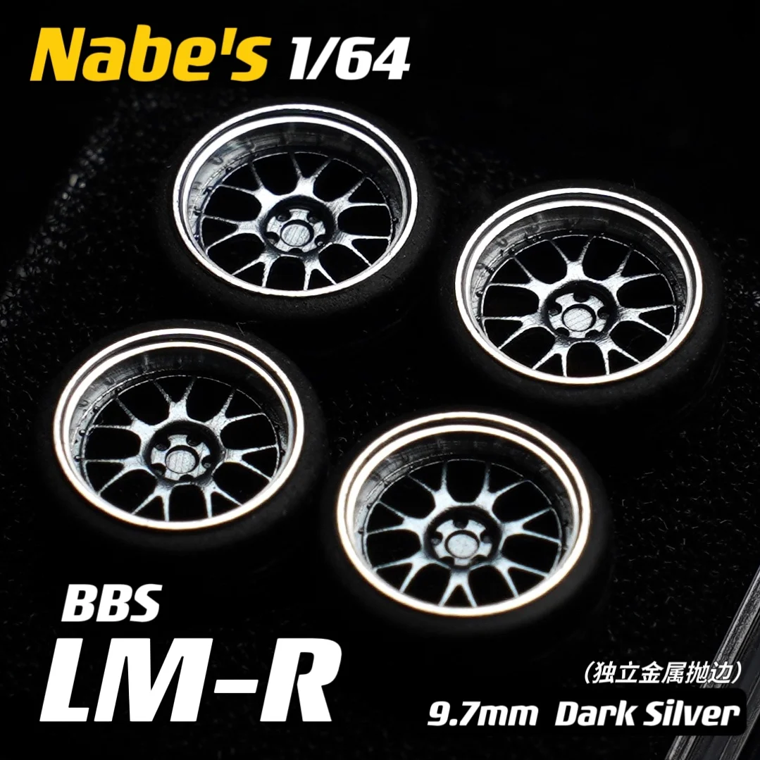 1/64 Nabes X Chika BBS LMR Tuned Wheels 9.7mm 4