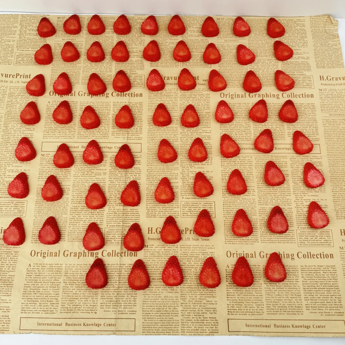 Simulated Food Strawberry Props Artificial Fake Fruit Slices To Decorate Fake Models in Fruit Shops