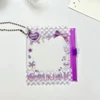 Card sleeve PVC protective sleeve pendant transparent storage bag display set 5