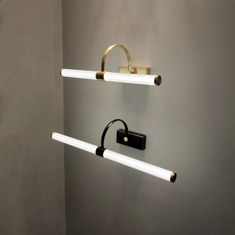 Vanity Mirror LED Wall Lamp Modern Long Wall Light For Home Bedroom Stairs Living Room Sofa Background Lighting Decoration Lamp