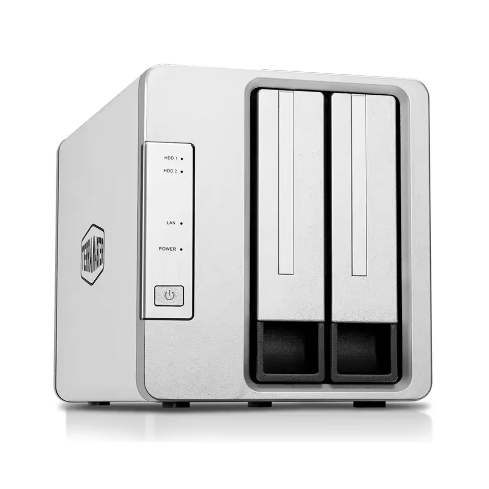 TERRAMASTER F2-423 NAS 2베이 네트워크 스토리지 쿼드코어 CPU, 4GB DDR4 메모리, 2x2.5GbE 포트, NAS 서버 (디스크 미포함)