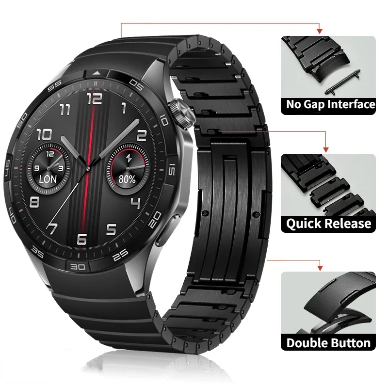 Quick Release Stainless Steel Bracelet Wristband