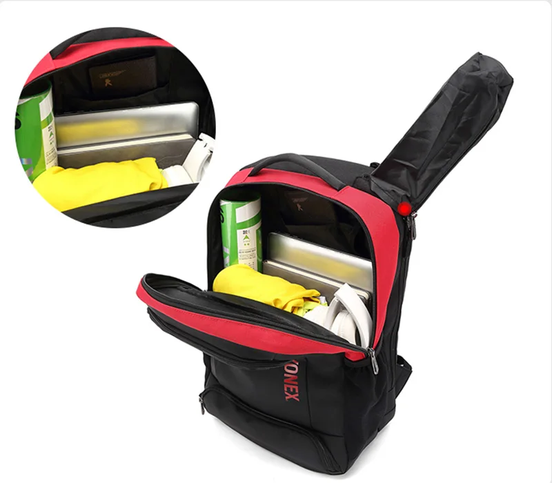 Genuine Yonex Sports Backpack Light Weight Badminton Bag For Women Men With Shoe Compartment 5