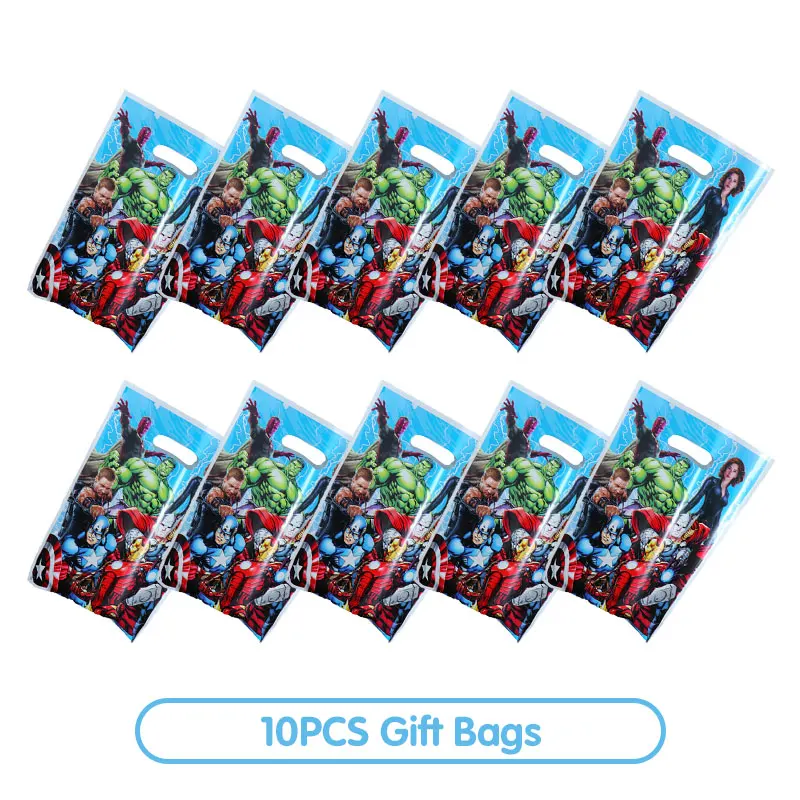 Juego de vajilla para decoración de fiesta de cumpleaños de Los Vengadores, mantel, vasos de papel, platos y globos de Iron Man, suministros para cumpleaños de bebé