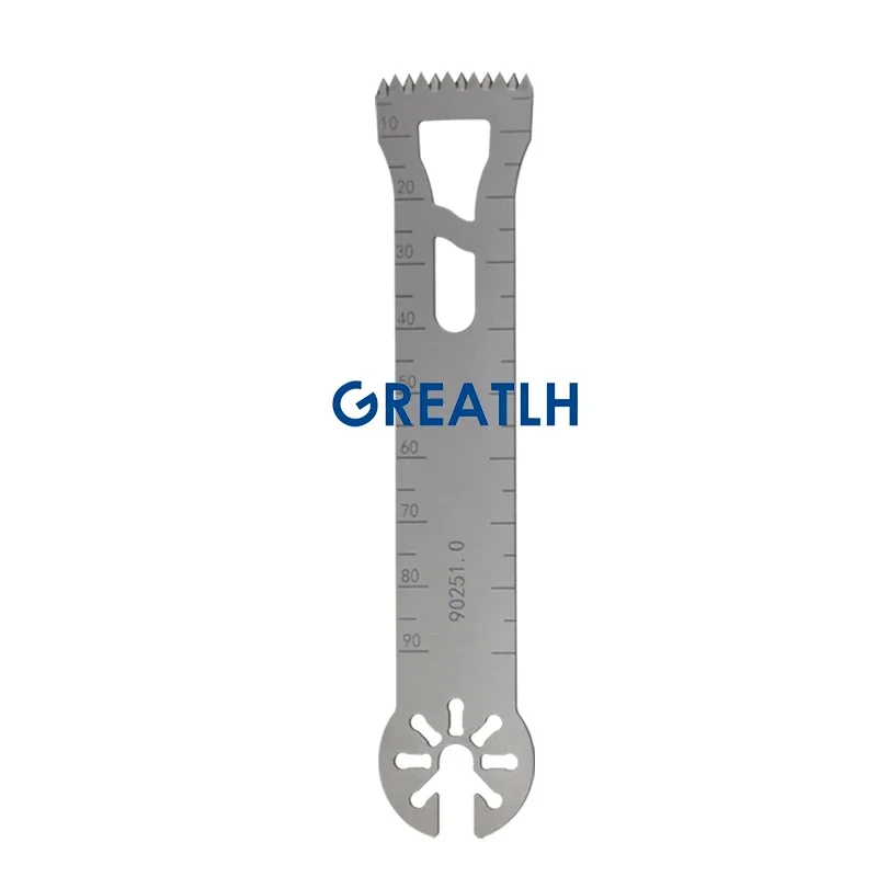 GREATLH Stainless Orthopedic Bone Saw Blade Oscillating Saw Autoclavable Veterinaria Surgery Blade Orthopedic Tool Linvatec veterinary surgical instruments orthopedic instruments