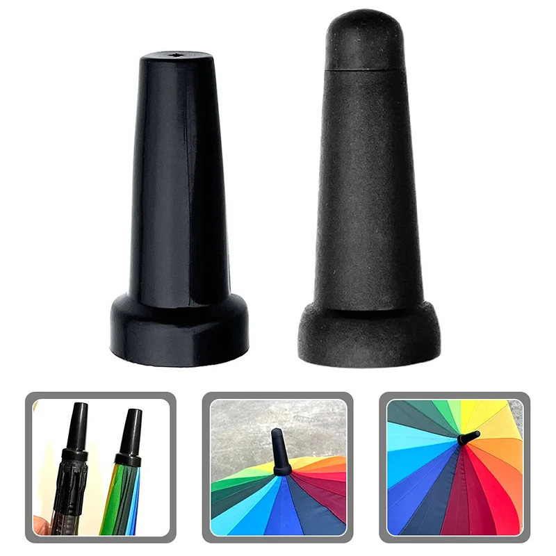 1PC Long-handled Umbrella Repair Parts Supply Accessories Tip Protector Replacement Tops Cover Professional Tips