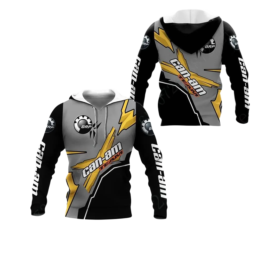 thumbnail image 1 of Sudadera con capucha con estampado 3D de moto todoterreno y nieve para hombre, para primavera y otoño, para entusiastas de los deportes al aire libre, montaña y todoterreno, 1 of 5