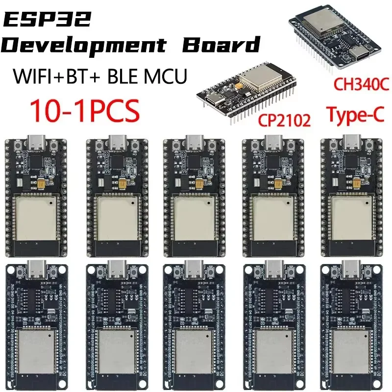 บอร์ดพัฒนา ESP32 ไร้สาย ไวไฟ บลูทูธ สำหรับโปรเจกต์อิเล็กทรอนิกส์