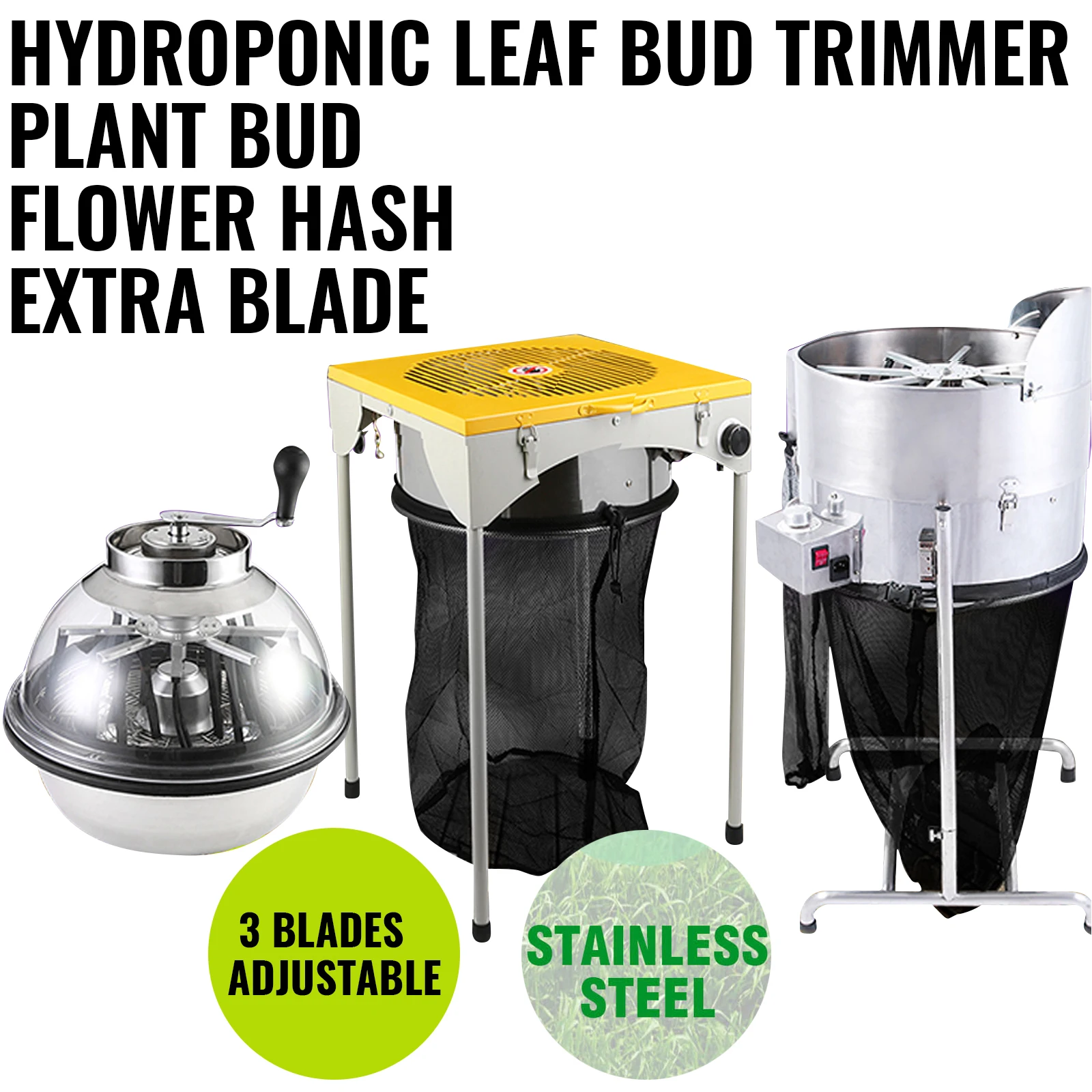 VEVOR16Inch18InchPlantTrimmersHydroponicElectricManualLeaf