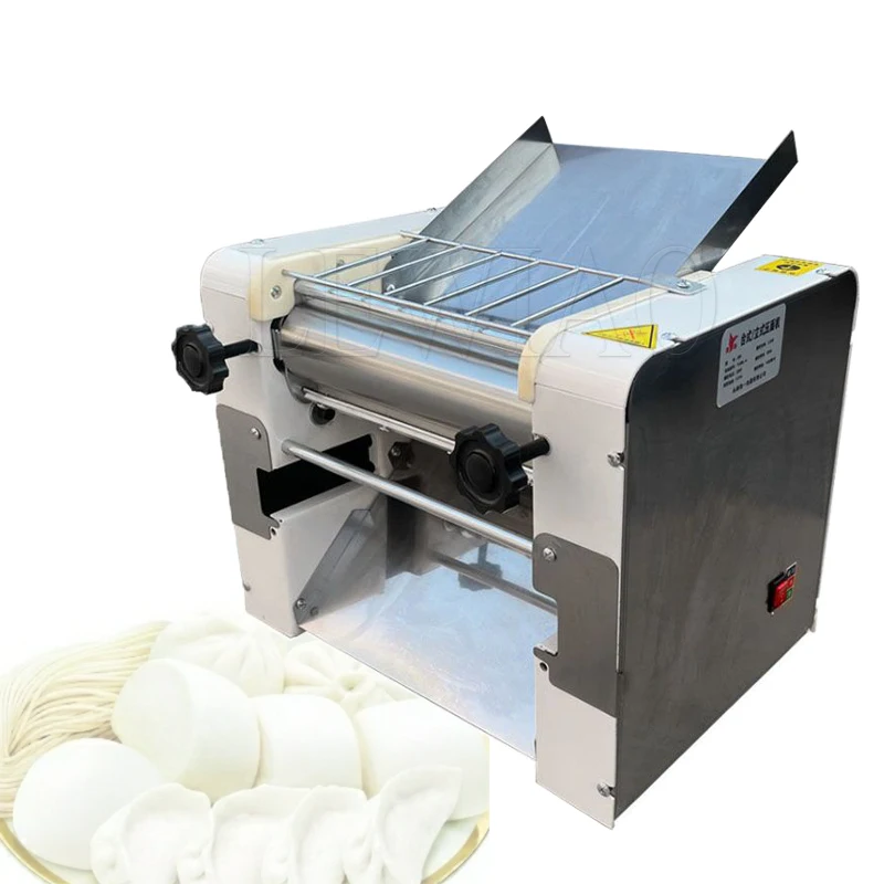 Electric Noodle Maker Stainless Steel Dough Sheeter Dough Roller Automatic Pasta Maker Machine