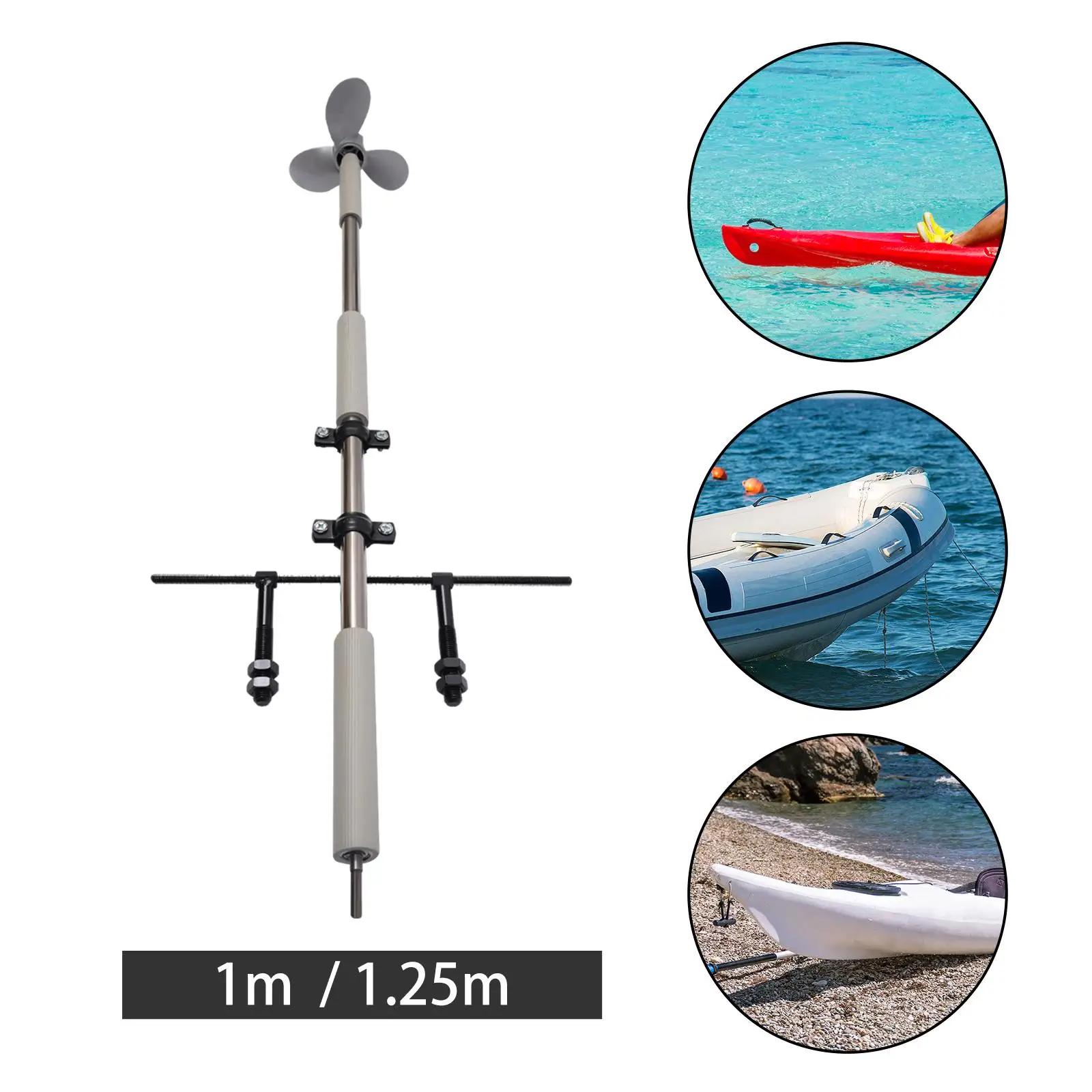Electric Drill Manual Propeller Trolling Motor Inflatable Boat Replacement Fishing Boats Kayak Practical Outboard Motor Bracket