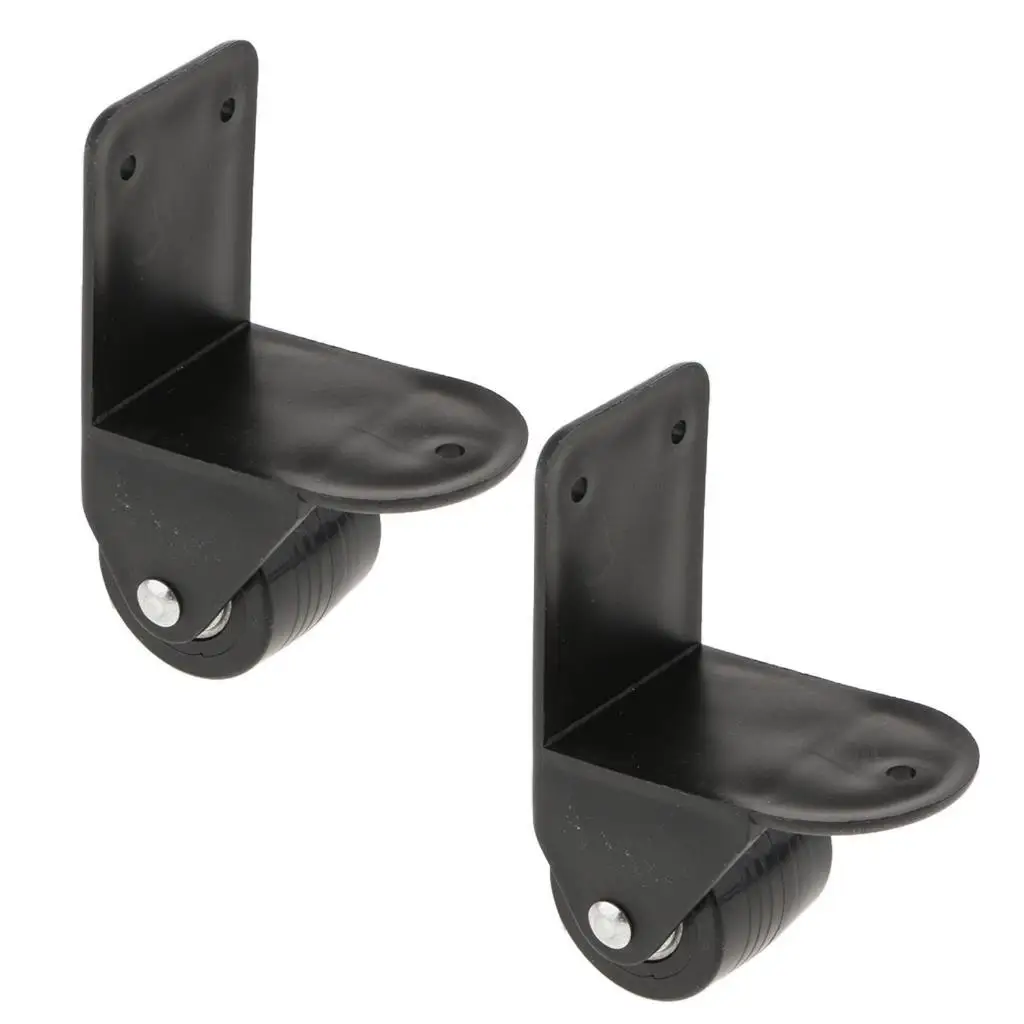 

2 шт. Сделай Сам чемодан бесшумные Колеса Чемодан Тележка прямоугольные колеса