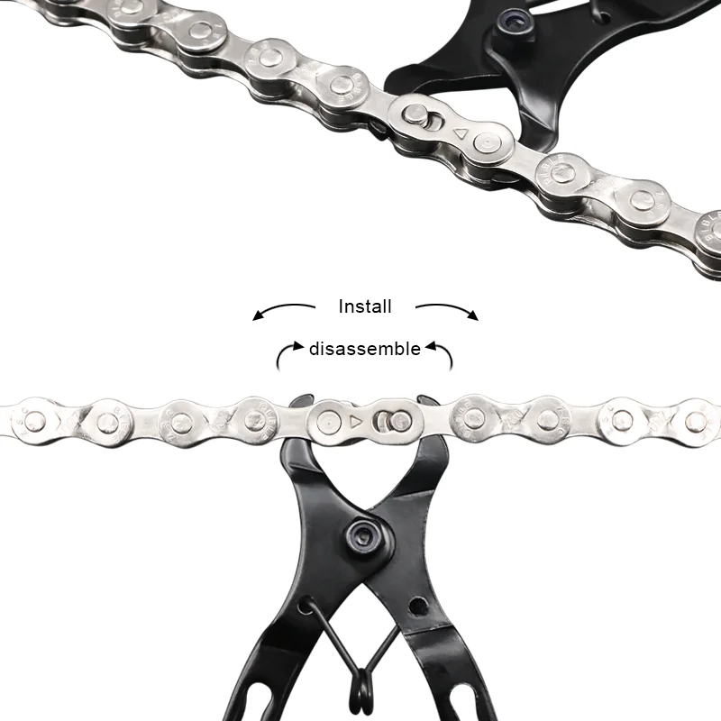 Bicycle Chain Repair Tool 6/7/8/9/10/11/12 Speed Joint Magic Buckle Cycling  Chain Connector Measure Screw Chain Hook Bike Parts