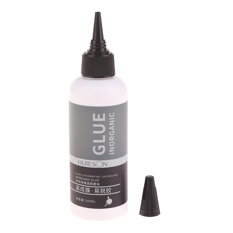 100ML Table Tennis Racket Soleplate Inorganic Glue Water-soluble Pong Ball Glue Rubber Adhesive Soleplate Maintenance Fluid