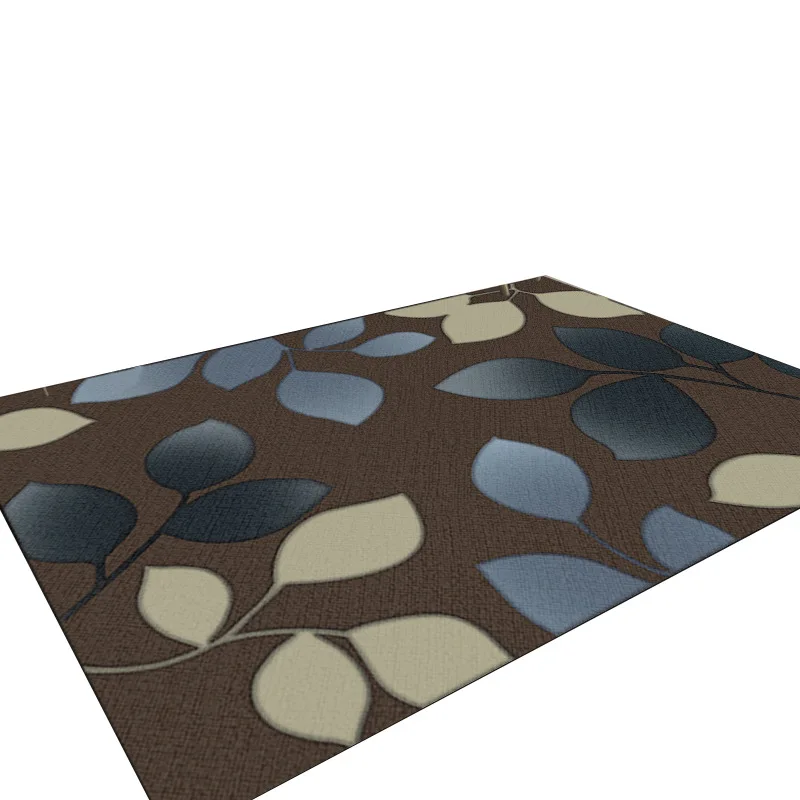

Nordic living room bedroom 3D printed and dyed carpet