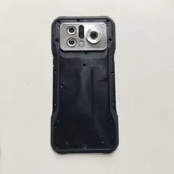 Cover di ricambio per batteria del telefono cellulare nera e argento durevole