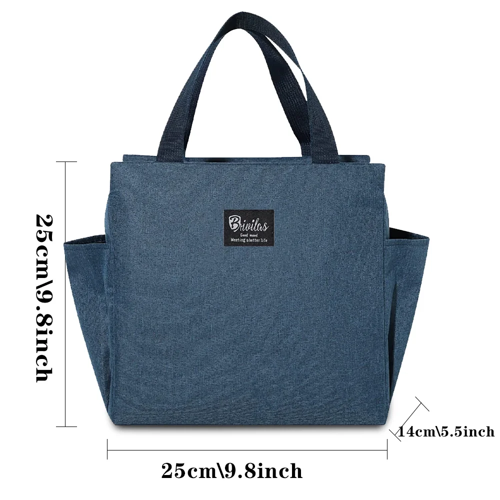 Portable Insulated Lunch Cooler Bag Hand Series Printed Dinner Bags Multifunction Large Capacity School Picnic Thermal Food Pack