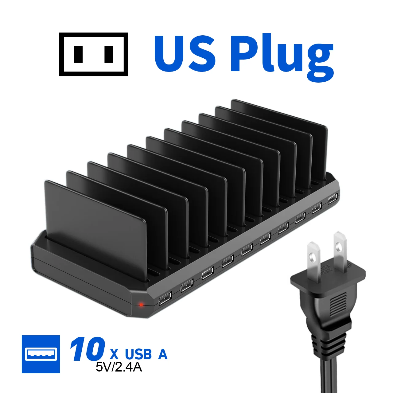 60W-10 port -US