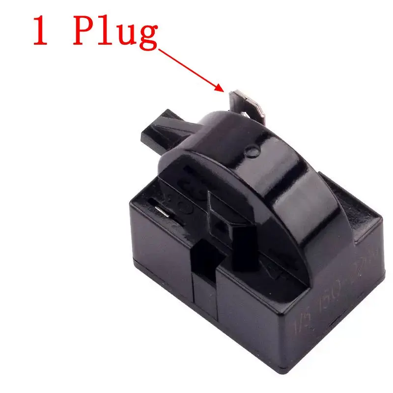 1pcs new Refrigerator fittings freezer PTC starter thermal protector relay QP2-4R7 QP2-12 QP2-15 QP2-22 QP2-33 Plug