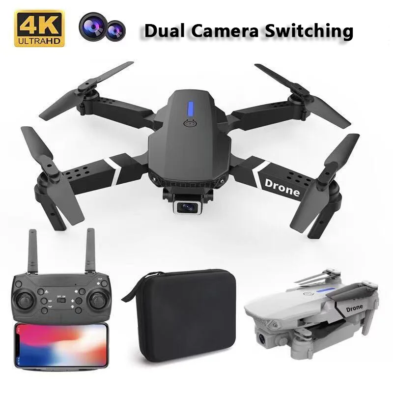 E88Pro Foldable RC Drone 4K HD Aerial Photography Long Range Remote
