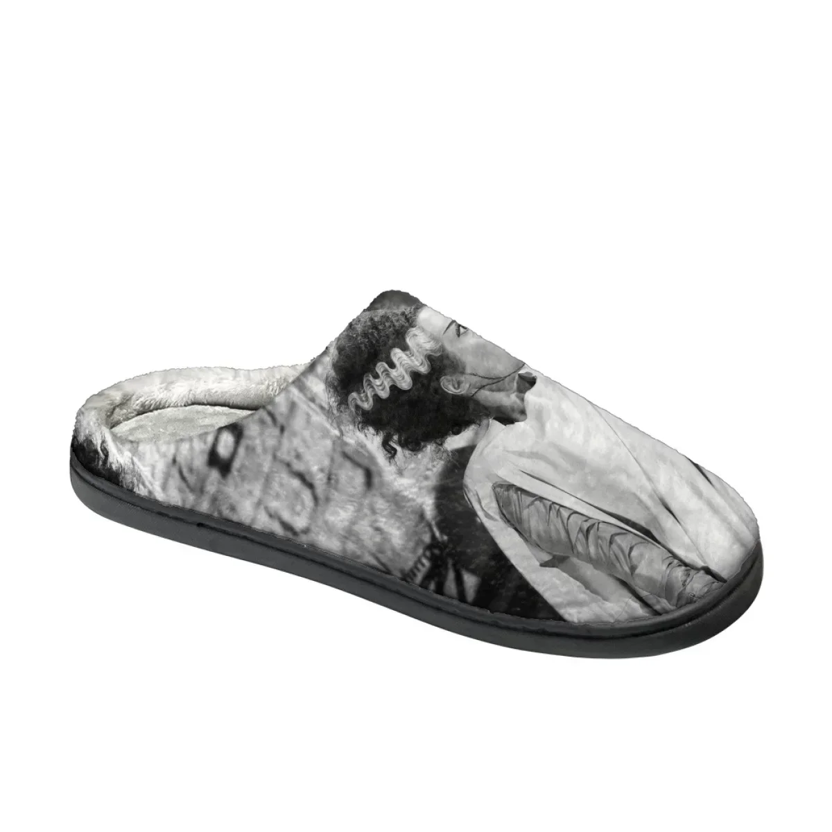 Bride of Frankenstein Design Home Indoor Slides Winter Home Warm Cotton Slippers for Ladies Comfotable Couples Footwear Zapatos