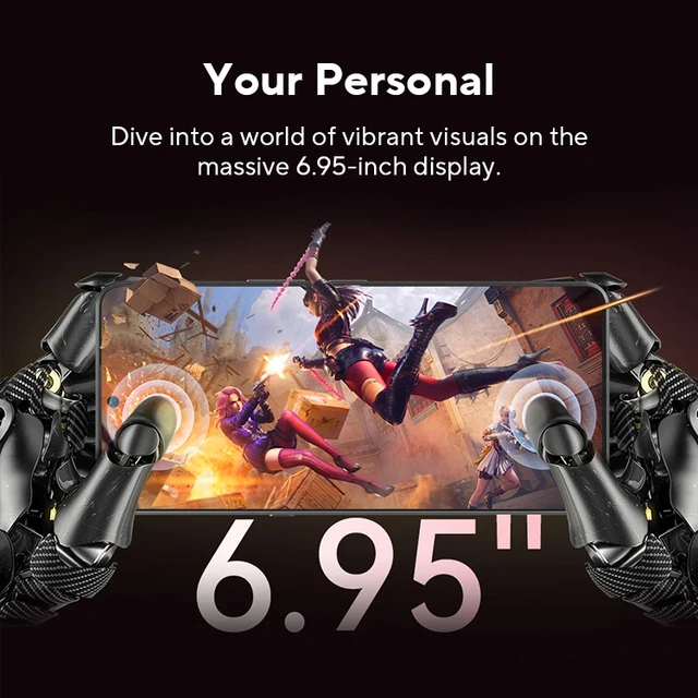 CUBOT MAX 5 5G Android Smartphone, Dimensity 8200, 6.95" Display 3