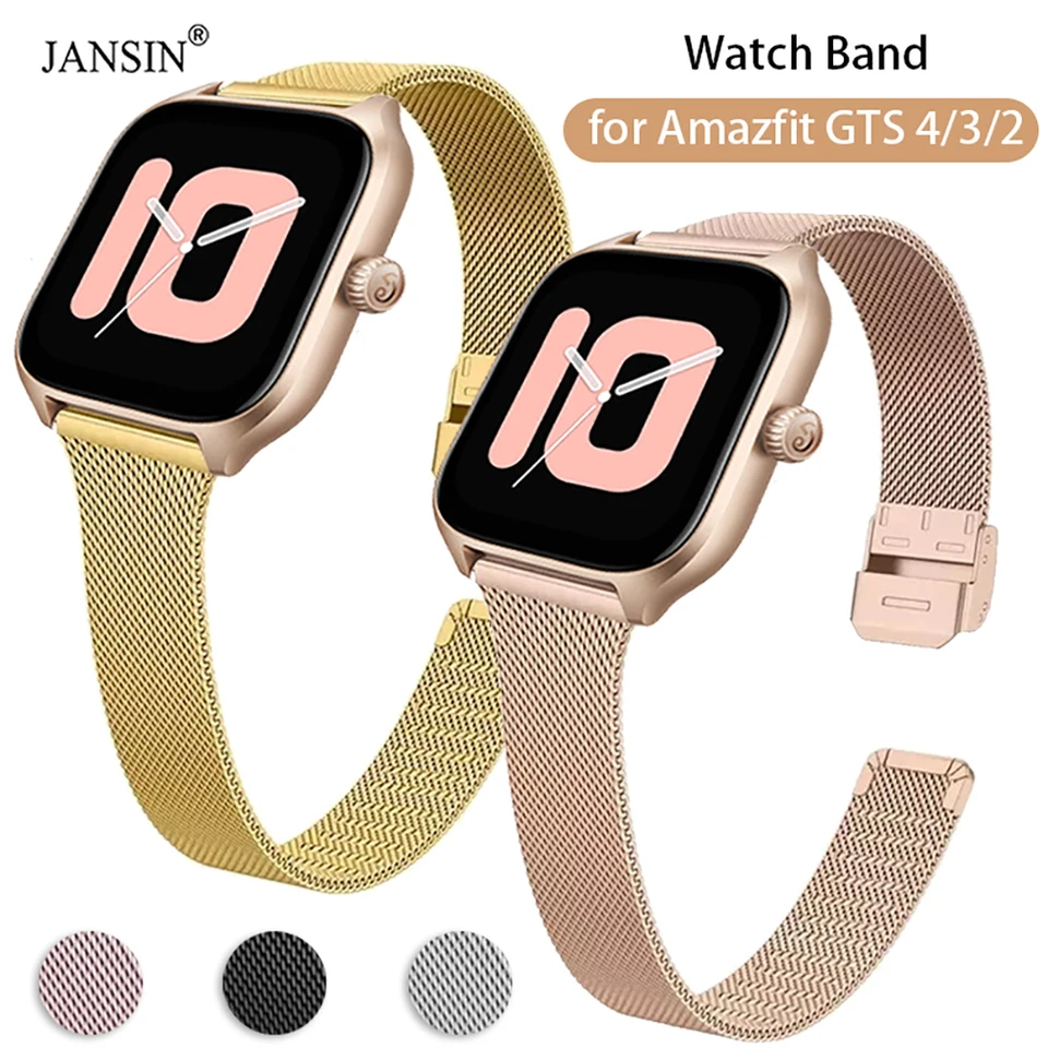 Woven Nylon Strap Band For Huami Amazfit Bip 6 5 GTR GTS Mini 1 2 3 4 5 Stratos - View #3