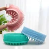Soft Silicone Brush Wash Bath Shower Exfoliating Skin Fit For Baby Adult Bath Brush Shampoo Head Massage Brush Siliconebrush 2