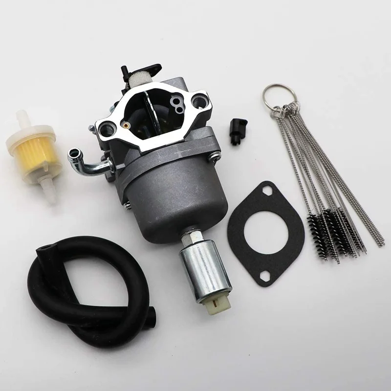 Pièce Tondeuse Gazon Joint Inclus Carburateur Briggs & Stratton 14.5-21hp - Compatible 796109 591731 594593 Tondeuse Gazon Carburateur Tondeuse