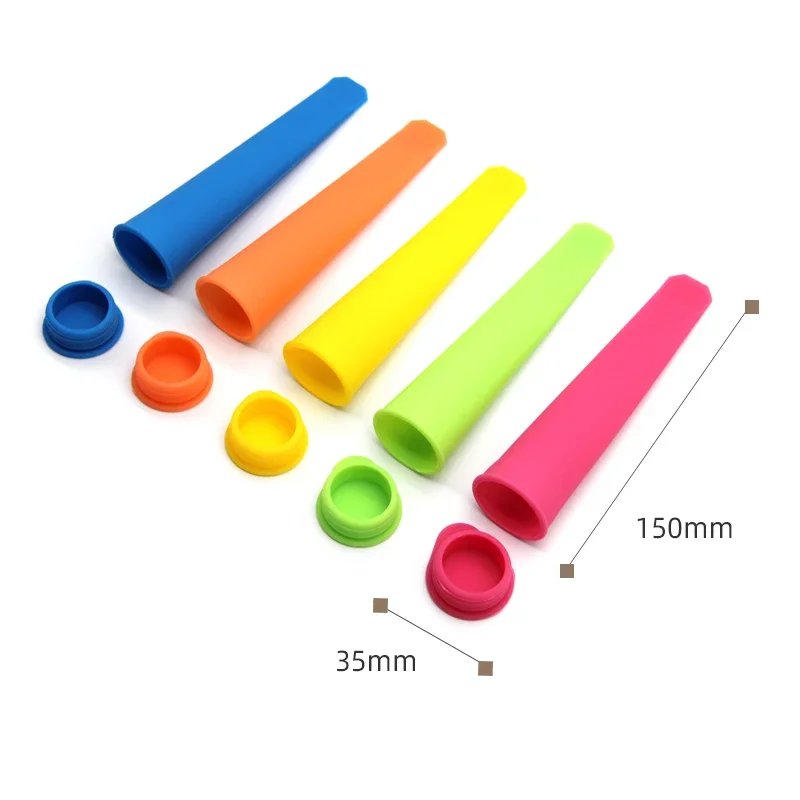 Ice Mold Ice Cream Molds 1PCS Summer Popsicle Maker Lolly Mould DIY Food-Grade Silicone Ice Cream Pop Mold Ice Lolly Cube Mould