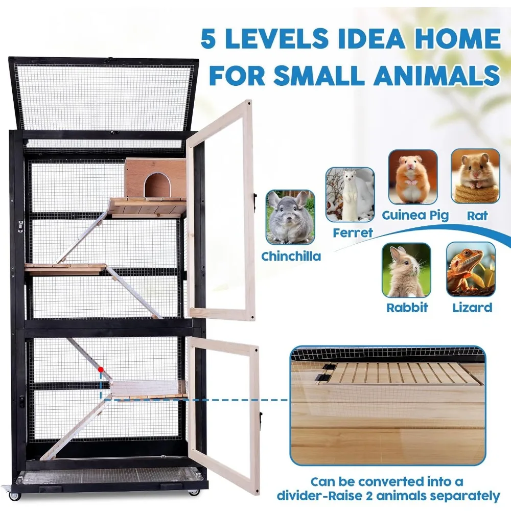 5-Level Small Pet Cage 2