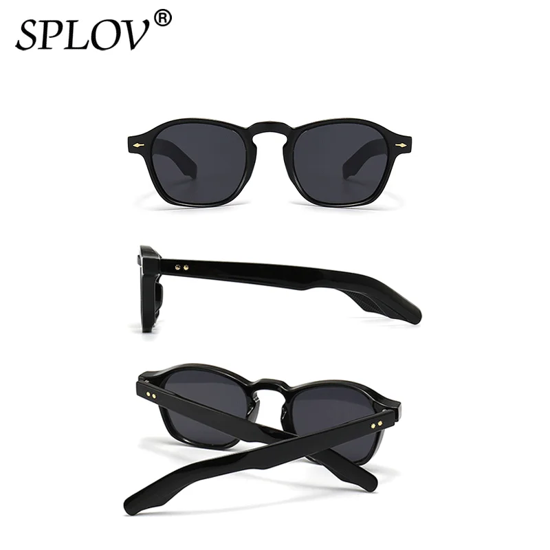 Fashion Ins Popular Square Women Rivets Sunglasses Driving Shades UV400 Retro Gradient Brand DesignerMen Trending Sun Glasses