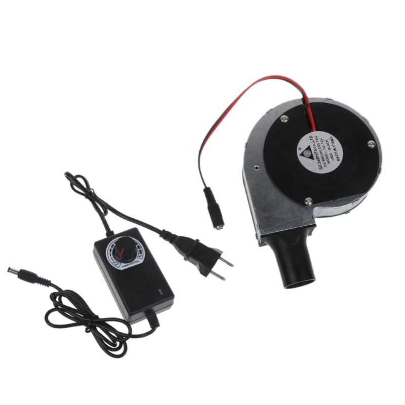 11028 12V Cooking Blower BBQ Starter Barbecue Stove Camping Grill Fan 5000R
