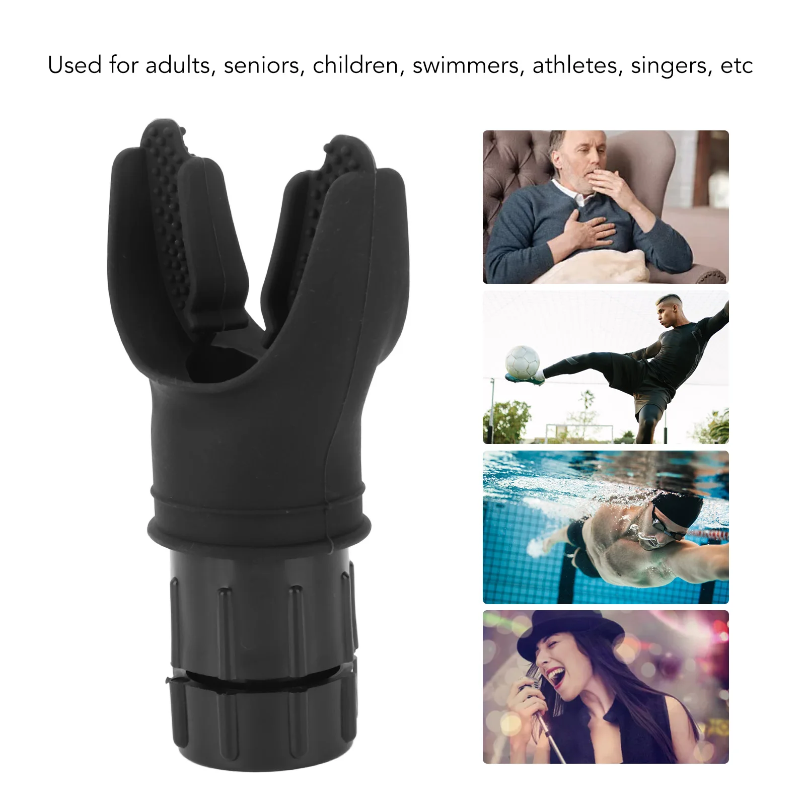 Breathing Exercise Device Adjust Resistance Improve Lung Capacity Handheld Lung Expansion Training Tool 5