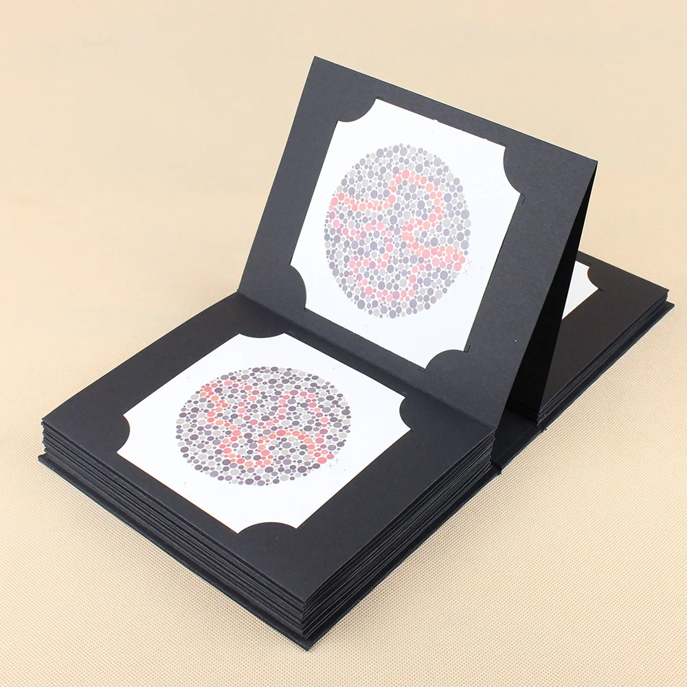 

Ishihara Book 38 Plates Optometry Blindness Color Deficiency Test Card